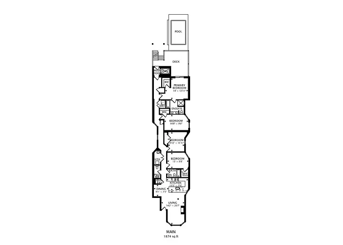 Appartamento Luxurious Lincoln Park With Gourmet Kitchen Chicago